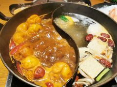 鸳鸯锅底-呷哺呷哺 黄金牧场 (新中关购物中心店)