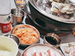 -围炉肉舍•炭烤活鳗•丹东海鲜烤肉(步行街店)