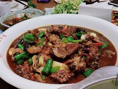 带鸡腰的未婚成年鸡-山沟沟羊小馆&烤全羊羊肉汤(麦岛店)