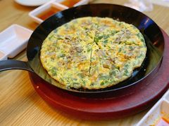 荠菜鲜贝煎蛋-船歌鱼水饺(华联万柳店)