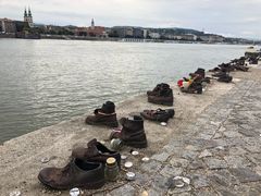 -多瑙河畔鞋履雕塑