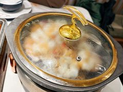 粉丝裹虾-绿茶餐厅(滨海万达广场店)
