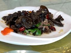 木耳炒肉-旺原领头羊餐厅