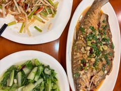 煎烧大白鱼-漁耕小厨农家院(武当山店)