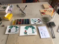 -信马画室 成人零基础到个人创作画室(亚运村店)