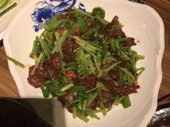 小炒黄牛肉-九头鹰家宴(岳家嘴店)
