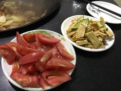 腐竹-铁锅炖活鱼