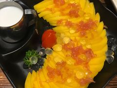 芒果椰奶沙拉-小川洋风料理(街道口店)