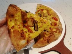 主厨葡式咖喱鸡肉比萨-必胜客(省府店)