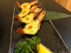 盐烤特大明虾-万福炭火烤肉日本料理(新街口店)