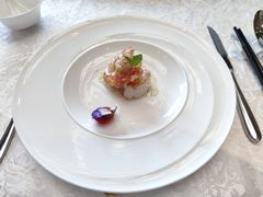 黑松露味汁鲜贝虾-世博源公馆·本帮融合菜·主题包厢·江景餐厅