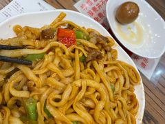 五花肉炒刀削面-韩师傅老大同刀削面(北苑路店)