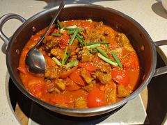 -贵州辣子鸡番茄鸡