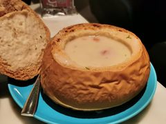 洋薏米烟熏肉忌廉面包汤-港丽餐厅(高德置地店)