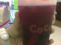 蓝莓果粒茶-CoCo都可(新我格广场店)