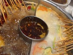 鸳鸯锅底-佰人王串串香火锅(洋珠巷店)