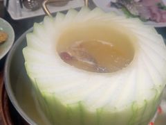 -得意咚瓜·顺德鱼生·冬瓜火锅(深圳首店)