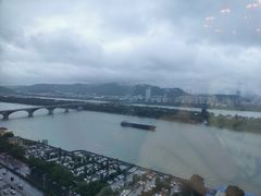 行政套房的江景-长沙富力万达文华酒店