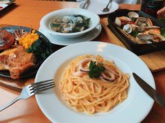花蛤裙菜海鲜汤-萨莉亚意式餐厅(东山口店)