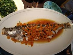 黄贡椒豆豉蒸丹江口大白刁-大拙里·精致融合菜(沙湖桃源国际店)