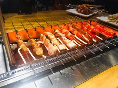 烤蚕蛹-悦屋老板娘的烤肉店(紫薇田园店)