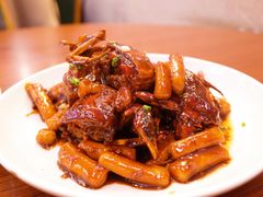毛蟹年糕-谢记上海大排档(长寿路店)