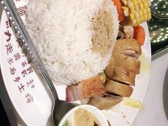 叉烧切鸡饭-大有利茶餐厅(福民店)