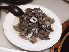 水爆牛百叶-京门老爆三·铜锅涮肉 爆肚(望京店)