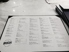 菜单-The open life(万象城店)