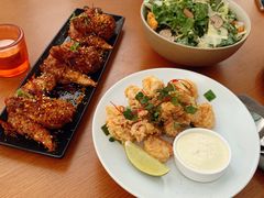 炸小鱿鱼与虾-城市露台景观餐厅(淮海路店)
