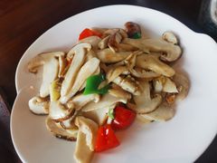清炒松茸-林芝工布庄园希尔顿酒店-猎味中餐厅