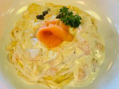 烟三文鱼奶油汁意面-安妮意大利餐厅(日坛店)