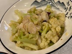 有机花菜拌贝丁-渔娘渔家丹东海鲜(东直门店)