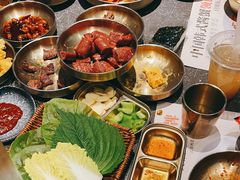 -草家酱蟹炭火烤肉店(珲春南路二店)