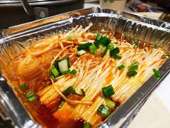 锡纸烤金针菇-七八冷面·延边朝鲜族美食(圣熙八号店)