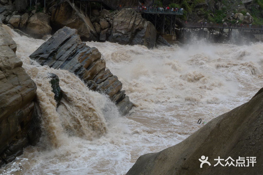 水流湍急的上段
