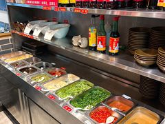 自助调料区-宽板凳老灶火锅(簋街店)