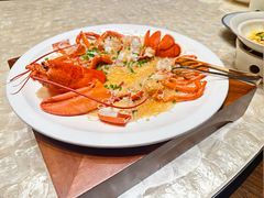 蒜蓉开边蒸波士顿龙虾-明湖楼·经典鲁菜(大明湖店)