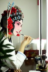 -胭脂猫京剧摄影