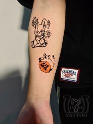 -幸运7纹身刺青Lucky7tattoo