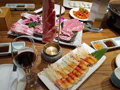 -明洞阿姨·韩式酱蟹烤肉·创意料理(三元桥店)