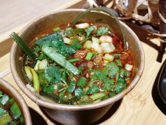 秘制酸辣粉-白起肉夹馍