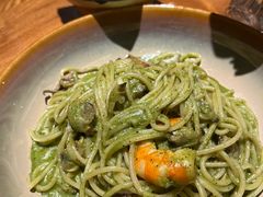 罗勒奶油海鲜意面-JINNS锦时 steak&pizza(浸信会礼拜堂旧址店)