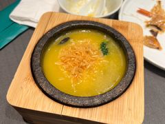 石锅脆米煮鲍鱼-望乡楼上海菜(日月光店)