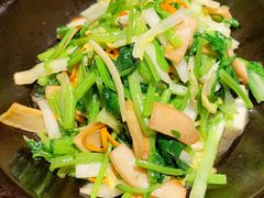 沙煲太行山养生野菜-小放牛炒菜馆(华北商厦店)