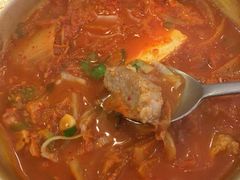 猪颈肉泡菜汤-金北顺大锅家(신사본점)
