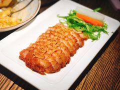 炭烧猪颈肉-新越盏·东南亚料理(捷登都会店)