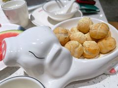 油炸糯米圆子-三人行骨头王火锅(长寿店)
