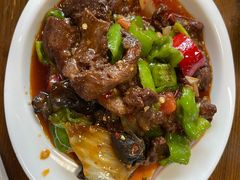 -歹歹的加个面过油肉拌面