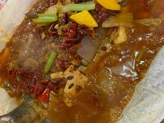香辣纸包鱼-庆峰龙虾烧烤(合肥一店)